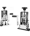 Ultimate Two-Mode Electric Wire Stripper For Quick And Efficient Cable Processing. Heavy-duty design with hand crank and drill option.