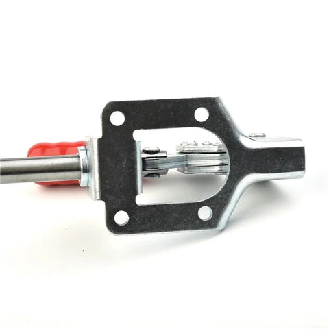 2 Pack Quick Release Toggle Clamp Set For Woodworking And Welding, Push Pull Vertical Latch Clamps, Anti Slip Hold Down For Jigs And Fixtures, Heavy Duty Grip, Easy Release, Durable Carbon Steel Build