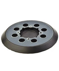 Side view of 4 Pack 5 Inch 125mm 8 Hole Hook and Loop Sanding Disc Backing Pad Replacement for Orbital Sander with Snap On Fit