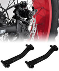 Two Pack Post Mount Disc Brake Adapter For 180mm Rotors, Front Or Rear Mountain Bike Caliper Converter With Screws