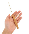 Fishing Baiting Needle For Carp And Worms Pro Grade Stainless Steel Threading Tool With Wooden Handle Lightweight Easy Grip Design For Smooth Insertion Built For Saltwater And Freshwater Fishing Enthusiasts, 205 mm wood and steel