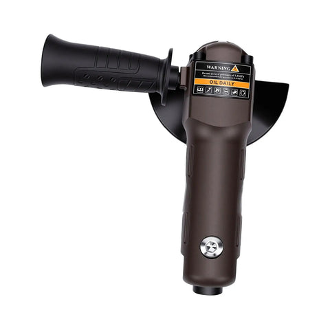 Pro Level Pneumatic Air Angle Grinder Boasts A Lightning Fast 10000 RPM Motor with a 110mm cutting disc and composite housing.