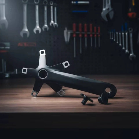 Durable Feather Light Aluminum Alloy Hollow Crankset With Unified Left And Right 170mm Crank Arms Easy Install Bike Cycling Parts Built Tough For Serious Riders, black hollow bike crank arm