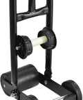 Close-up of Heavy Duty Floor Tape Applicator for Zero Sweat Safety Line Layout showing steel frame and roller setup.