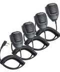 Walkie Talkie Microphone For UV 5R And Other Ham Radios With 3.5mm Jack And 360 Degree Stainless Steel Clip. Compact plug-in design.