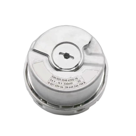 Top view of Incremental Rotary Encoder EQN1325 2048 Pulse 62S12-78 ID827039-06 for industrial automation, high resolution feedback.