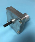 Heavy Duty Dc Geared Motor For Dishwasher Dispenser Detergent Pump 24V with metallic case and shaft for appliance use.