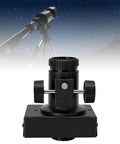 Pro Grade Telescope Focusing Seat For 140mm Reflector With 1.25 Inch Focuser And Locking Knob, shown against starry sky backdrop