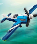 Air Racer 3 In 1 Building Set For Kids Ages 7 8 9 Build Jet Plane Helicopter And Airship With Moving Propellers And Wheels