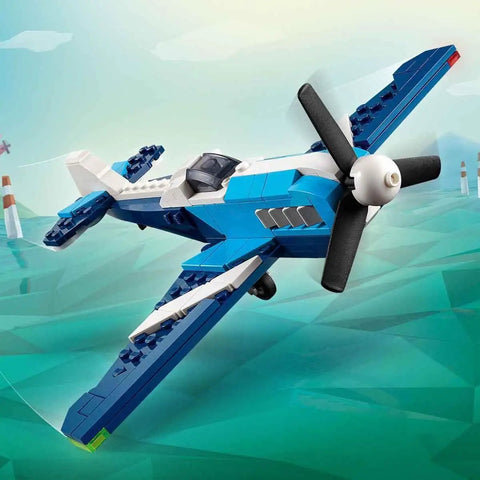 Air Racer 3 In 1 Building Set For Kids Ages 7 8 9 Build Jet Plane Helicopter And Airship With Moving Propellers And Wheels