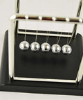 Pendulum Balance Newton's Cradle Steel Balls For Science Experiments And Desk Decor, stainless steel mirror finish