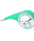 Flux Solder Wick Braid For Quick PCB Cleaning And Desoldering Tool 2M Length, brass wick in green dispenser, labeled 3.0mm
