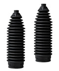 Front Tie Rods Kit For Chevy Silverado 1500 And GMC Sierra 1500 1999 2000 2001 2002 2003 2004 2005 2006 Replacement Includes Four Inner And Outer Tie Rod Ends And Two Boots For Your Ride - Black rubber boots detail.