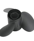 Outboard Boat Propeller 14 1/4 X 21 Pitch Replacement For Mercury Engines 135-300HP Right Hand Rotation 15 Spline 3 Blade Black Durable Shaft