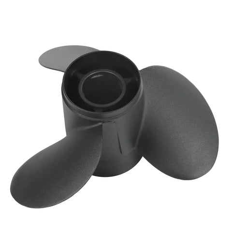 Outboard Boat Propeller 14 1/4 X 21 Pitch Replacement For Mercury Engines 135-300HP Right Hand Rotation 15 Spline 3 Blade Black Durable Shaft