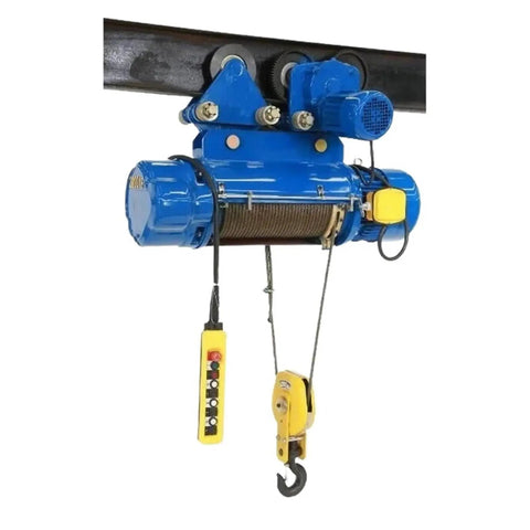Heavy Duty Electric Wire Rope Hoist Lifting Winch 3 Ton Capacity 9 Meter Cable Easy Setup Workshop Workhorse For Fast Daily Garage And Warehouse Construction Projects