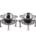 2 Pack Front Preloaded Wheel Hub Bearing Assembly For Audi A4 A5 A6 A7 Q5 Q7 RS5 S5 SQ5 Allroad Quattro 2017 To 2022 Compatible Replace WA513433