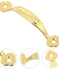 Vintage Zinc Alloy Cabinet Pull Handles 10 Pack For Wardrobes And Drawers Rustic Metal Cupboard Pulls For Farmhouse And Cottage Furniture