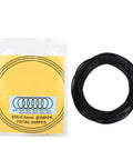 Pro Grade 200 Pcs Watch Gasket Kit 0.6mm Rubber O Rings Set for watch repair, various sizes from 16mm to 34mm