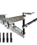 Manual Sheet Metal Hole Punch Kit For Steel Aluminum Copper And Stainless Steel Portable Punch Tool displayed with components