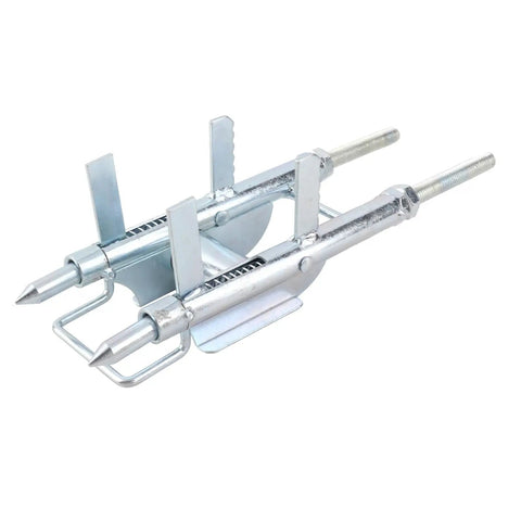 Job Site Ready Cable Threading Aid For Electricians Heavy Duty Steel Wire Pulling Pulley with adjustable grip for easy wiring.