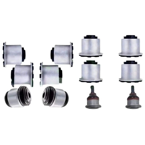 Aston Martin Front And Rear Upper Control Arm Bushing Kit For Beefed Up Handling And Ball Joint Stability Durable Materials