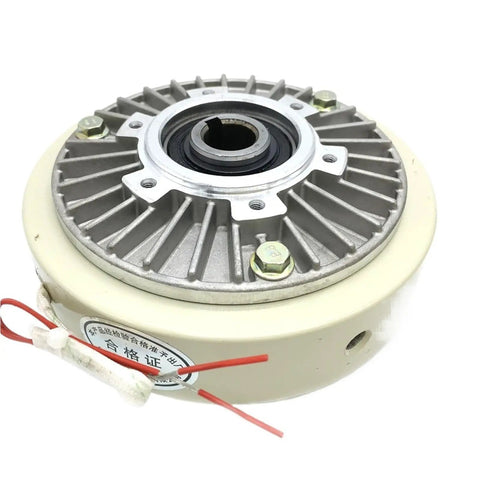 100Nm Hollow Shaft Magnetic Powder Brake DC24V 1000RPM For Unwinding And Tension Control Heavy Duty Magnetic Braking