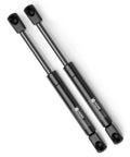 Heavy Duty Gas Struts 30 Lb Force Lift Supports 8 Inch Pair Sx075P30 shown in black, ideal for cabinet doors and hatch covers.