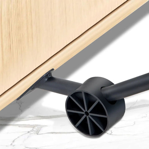 Heavy Duty Furniture Sliders And Appliance Moving Wheels With Reinforced Metal Build And Dual Ball Bearings on smooth surface.