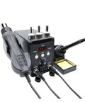 2 In 1 Digital Soldering Station With Hot Air Gun For SMD BGA Rework Desoldering And Welding Repair Tools Pro Grade 760W Kit6