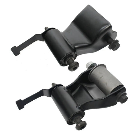 Rear Leaf Spring Shackle Kit With Forward Eye Bushing For 2003 2013 Dodge Ram 2500 3500 Upgrade Includes Two Shackles