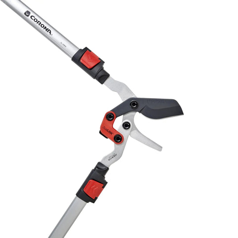 DualLINK Extendable Branch Cutter Loppers With Bypass Blade For Green Or Dry Branches Up To One And Three Quarter Inches Heavy Duty