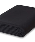 Folded Blackout Curtain For Golf Simulators Pro Grade 100 Percent Cotton Commando Cloth Heavy Duty Grommet Panel With Bottom Pocket 10x15 Feet