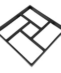 DIY Garden Walkway Paving Mold Premium Plastic Pro Grade Kit for Easy Patio Landscaping, rectangular design for pathways