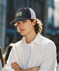 Proverbs 16 18 Dope Mens Trucker Hat With Cool Tennis Style For Everyday Wear And Outdoor Adventures Durable Adjustable Cap