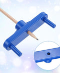 Bulletproof Center Finder And Scriber Tool Set For Woodworking Marking Gauge Positioning Ruler Solid ABS construction with pencil holder.