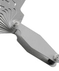 30 Degree TR30 Thread Gauge With Folding Blades Beefy Stainless Steel Metric Pitch Gauge Tool For Quick Screw Pitch Checks