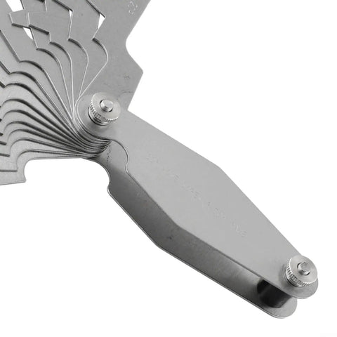 30 Degree TR30 Thread Gauge With Folding Blades Beefy Stainless Steel Metric Pitch Gauge Tool For Quick Screw Pitch Checks