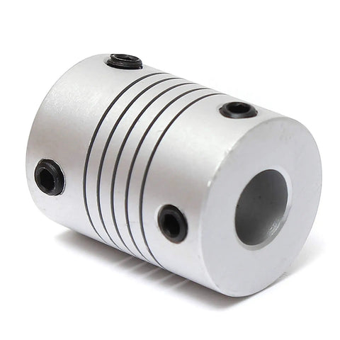 Flexible Aluminum Shaft Couplers For Stepper Motors 8Mm To 10Mm Bore DIY Friendly For CNC And 3D Printer Encoder Joint