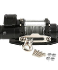 Ultimate Metal Electric Winch For 1/10 Scale Scx10 Traxxas Trx4 Defender D90 Off Road Crawler Jeep Upgrade with sealed gearbox and remote control.
