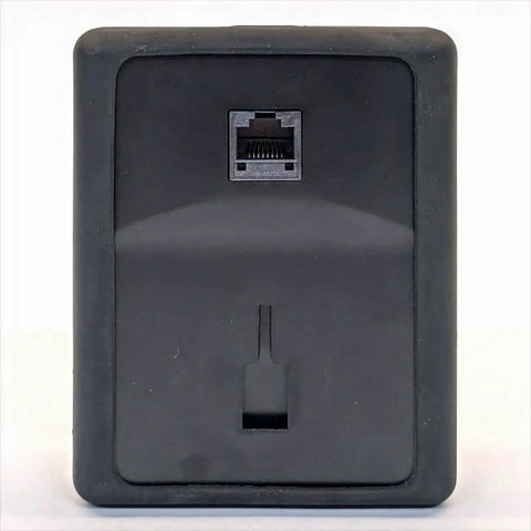ProCal 4 Calibration Delivery Tool For Ford Performance Data Logging And Diagnostics Gear Up With Ford Calibrations Downloads And Easy Control Pack Integration For Quick Calibration Delivery. black OBDII device rear port view