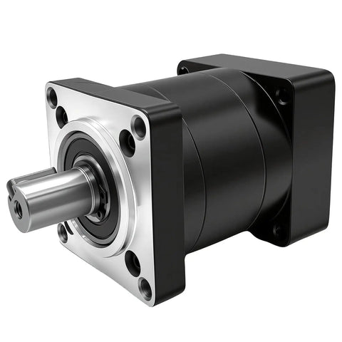 Planetary Gearbox 50 To 1 Reduction With 86Mm Flange And 16Mm Output Shaft, 3000 Rpm Speed Reducer For 14Mm Input Shaft