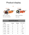 Heavy Duty Electric Pipe Threader, 2300W Portable Threading Machine with two models for multiple pipe sizes in display.