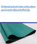 Thickened anti-static surface of the Hardworking Aluminum Workbench Gliding Smooth On Locking Wheels suitable for safe work.