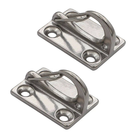 2 Pack Stainless Steel Wall Hooks for Dog Leashes Enclosed Parking Hook Wall Mounted With Screws For Easy Lead Management