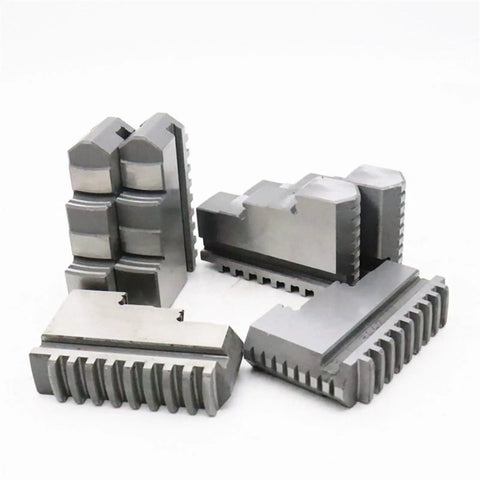 Go-To Pro Grade Soft Jaw Set for Lathe Chuck with internal and external jaws, three jaw fits 80mm and 100mm chucks, K11-100 kit
