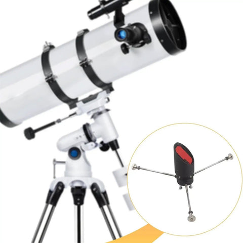 Reflector Telescope Secondary Frame With Polypropylene Base And Brass Fasteners For Secure Mounting In Newtonian Setups