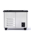 Awesome Digital Ultrasonic Cleaner Machine With Stainless Steel Basket That Cleans Dentures Watches Glasses Like A Charm 35W Power 800ml Capacity heats up.
