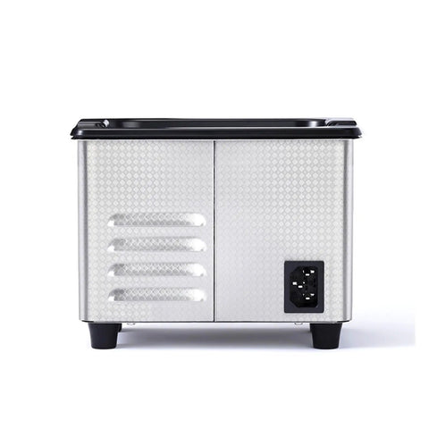 Awesome Digital Ultrasonic Cleaner Machine With Stainless Steel Basket That Cleans Dentures Watches Glasses Like A Charm 35W Power 800ml Capacity heats up.