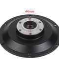 Built Tough Aluminum Alloy E Bike Motor Side Cover With Six Hole Disc Brake Compatible Hub End Cap Plus Reliable 6003 Bearing Kit close-up view
